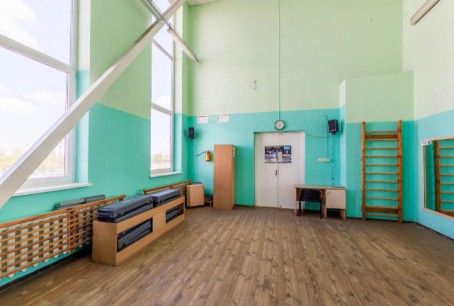  Зал для занятий общефизической подготовкой 
Ледовый Дворец  г. Гомель  Беларусь 