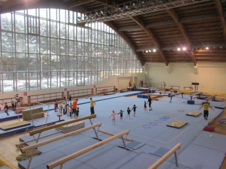  Зал спортивной гимнастики 
Центр олимпийской подготовки по легкой атлетике
г. Минск  Беларусь