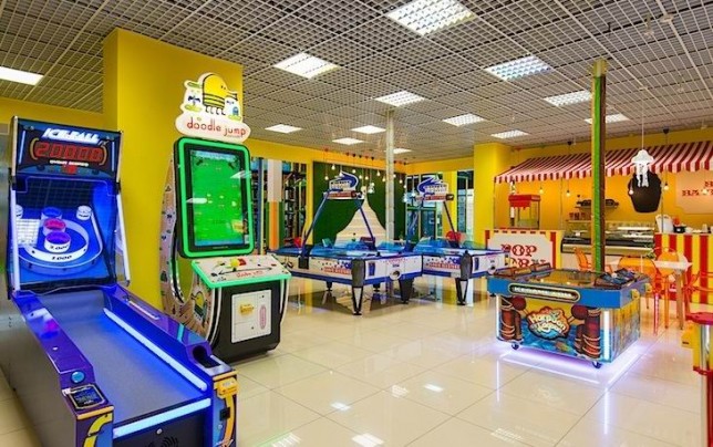 Игровые автоматы 
Детский развлекательный центр  Базиллион 