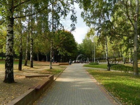 Парк 60-летия Октября  г. Минск  Беларусь 