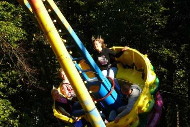 аттракцион  Летающая тарелка   BR Парк им. Горького  г. Минск  Беларусь 