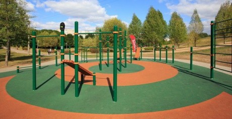 Спортивная площадка для занятий Street Workout  г. Минск  Беларусь 