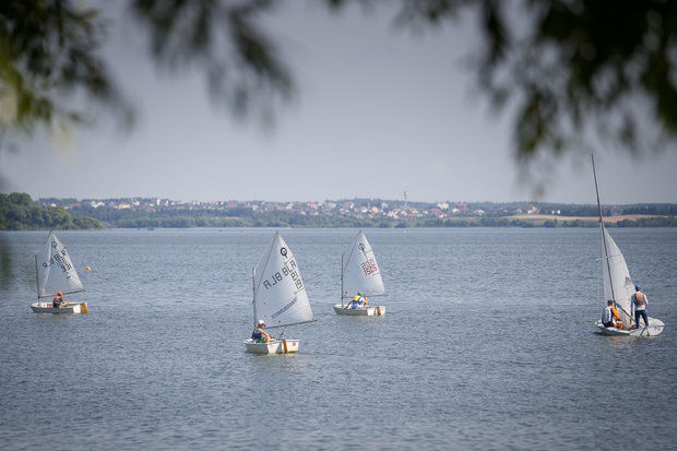  Центр парусного спорта  на Минском море
 Минская область  Беларусь 