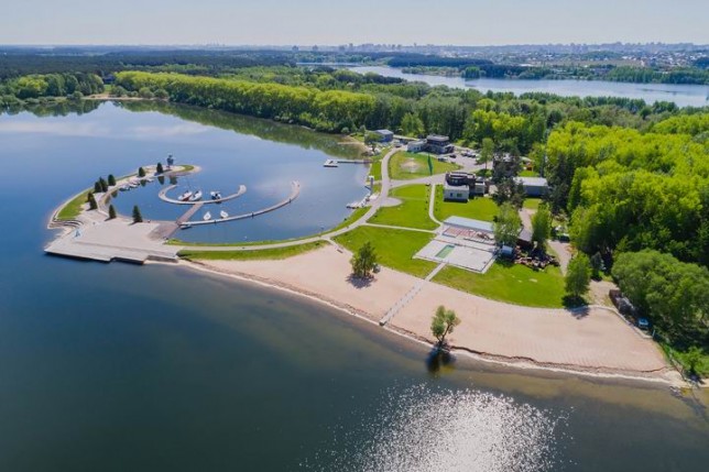  Центр парусного спорта  на Минском море
 Минская область  Беларусь 