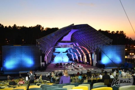 Летний амфитеатр  г. Молодечно  Беларусь 