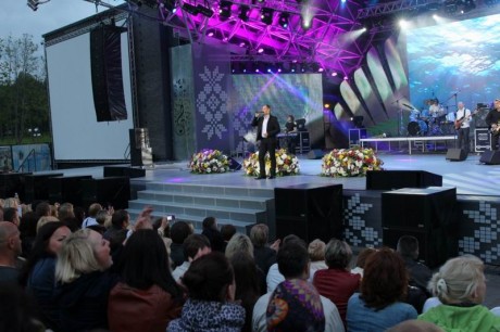 концерт А.Брянцева  15 июня 2014  BR Летний амфитеатр г. Молодечно