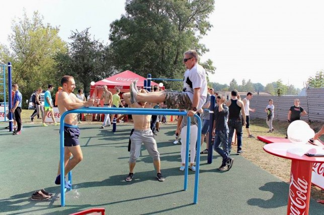  Спортивная площадка для занятий Street Workout  г. Несвиж  Беларусь 