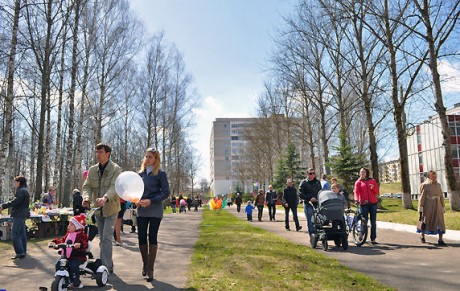 Парк культуры и отдыха  г. Новополоцк  Беларусь 