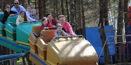 Парк культуры и отдыха  г. Новополоцк  Беларусь 