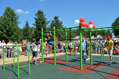 Спортивная площадка для занятий Street Workout  г. Сморгонь  Беларусь 