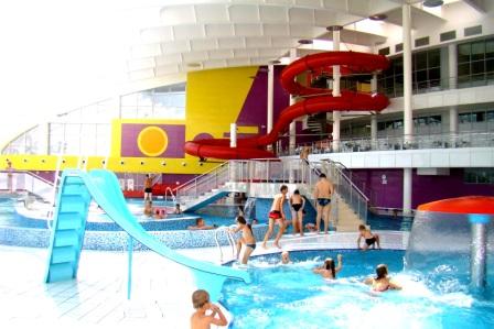 Аквапарк
Центр олимпийского резерва  г. Жлобин  Беларусь 