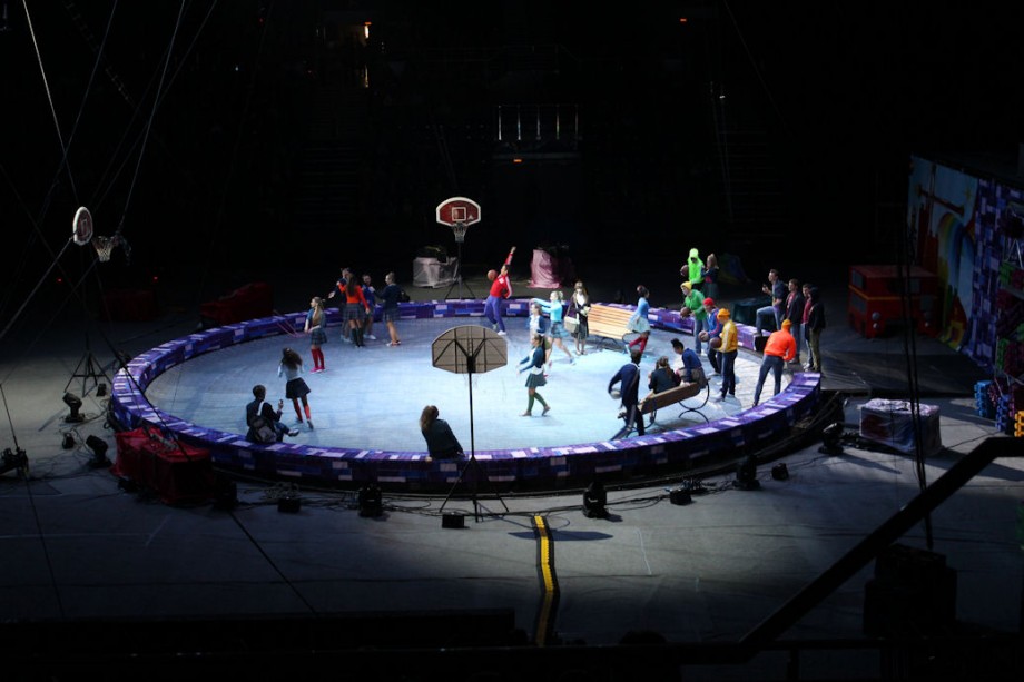 Цирк  Конструктор   г. Минск  Минск-Арена  27 декабря 2015 