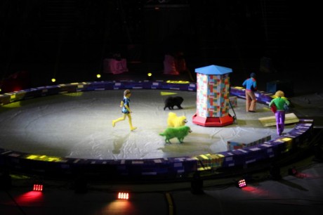 Цирк  Конструктор   г. Минск  Минск-Арена  27 декабря 2015 