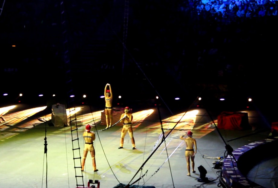 Цирк  Конструктор   г. Минск  Минск-Арена  27 декабря 2015 