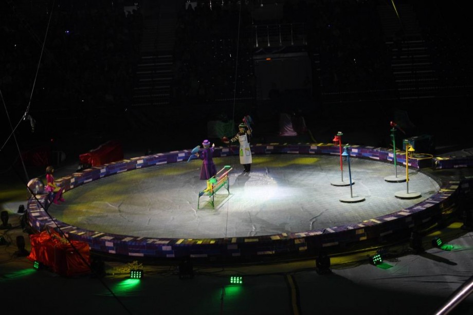 Цирк  Конструктор   г. Минск  Минск-Арена  27 декабря 2015 