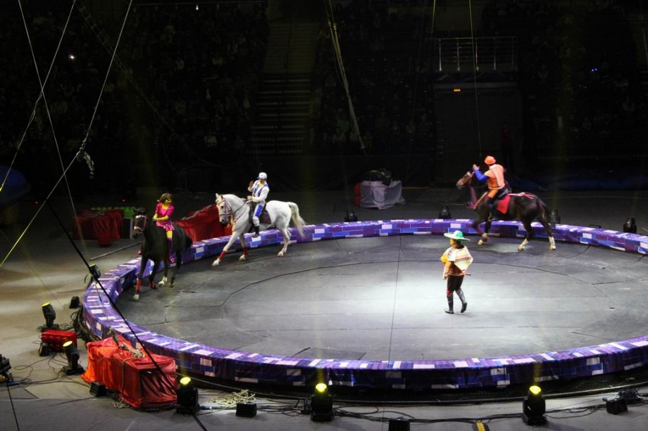 Цирк  Конструктор   г. Минск  Минск-Арена  27 декабря 2015 