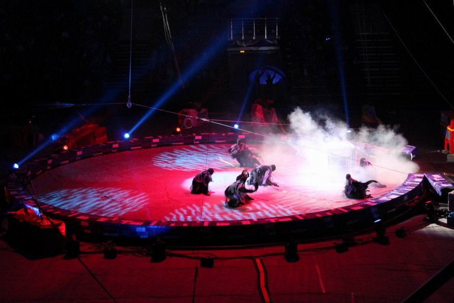 Цирк  Конструктор   г. Минск  Минск-Арена  27 декабря 2015 