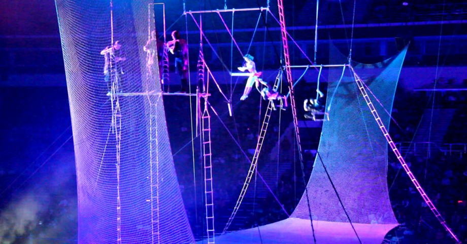 Цирк  Конструктор   г. Минск  Минск-Арена  27 декабря 2015 