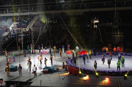 Цирк  Конструктор   г. Минск  Минск-Арена  27 декабря 2015 