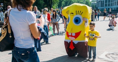 Праздник  Краски детства  2015 в День Защиты Детей BR г.Минск  Парк Горького  1 июня 2015 