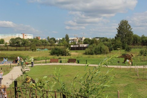  Динопарк  в Минском Зоопарке  27 августа 2016 
 г. Минск  улица Ташкентская  40 