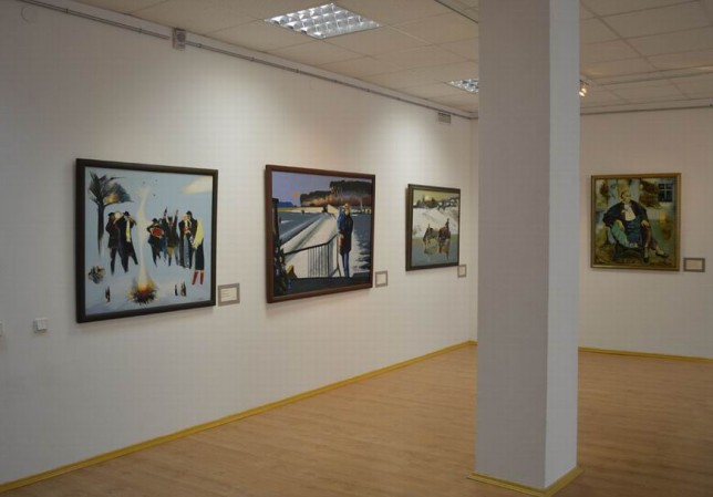 Выставка произведений Л.Д.Щемелёва