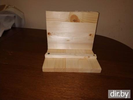 Делаем сами из дерева подставку для планшета