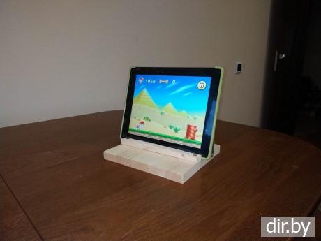 Делаем сами из дерева подставку для планшета