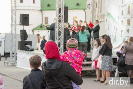  Пасхалица на соборной  BR 5 мая 2016 в центре Минска