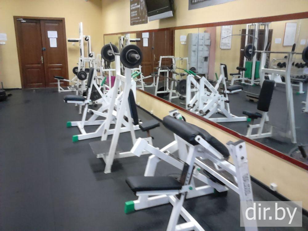 Занятия в тренажерном зале.<BR> Место:  Ледовый дворец  г. Брест