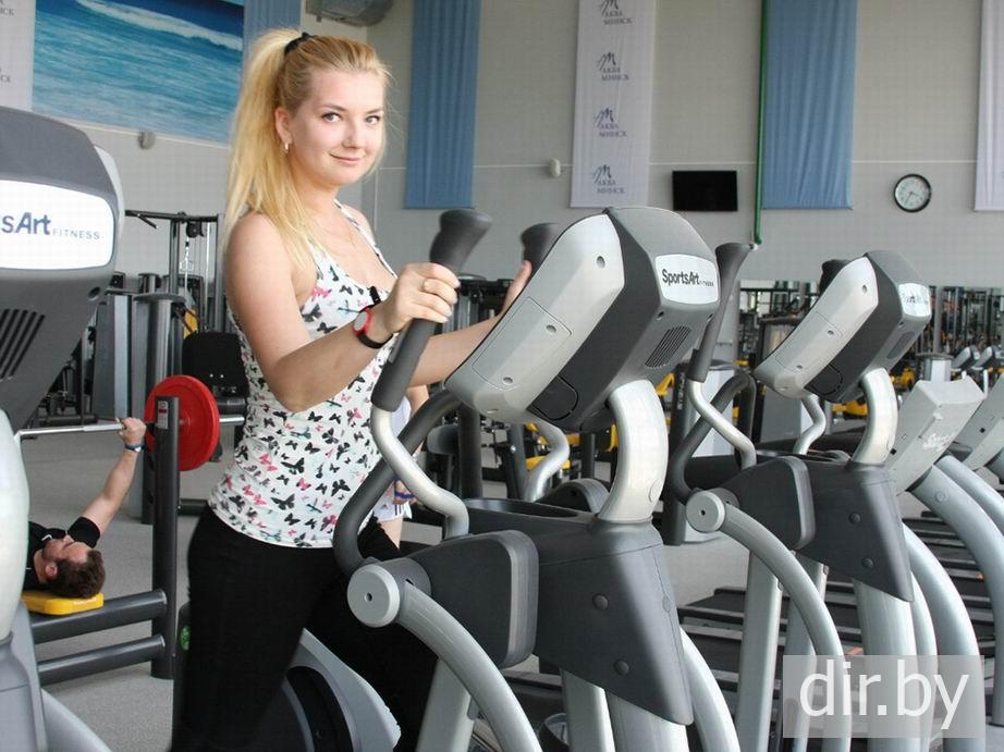 Занятия в тренажерном зале.<BR> Место: Фитнес-центр  Pride Fitness House ,  г. Минск