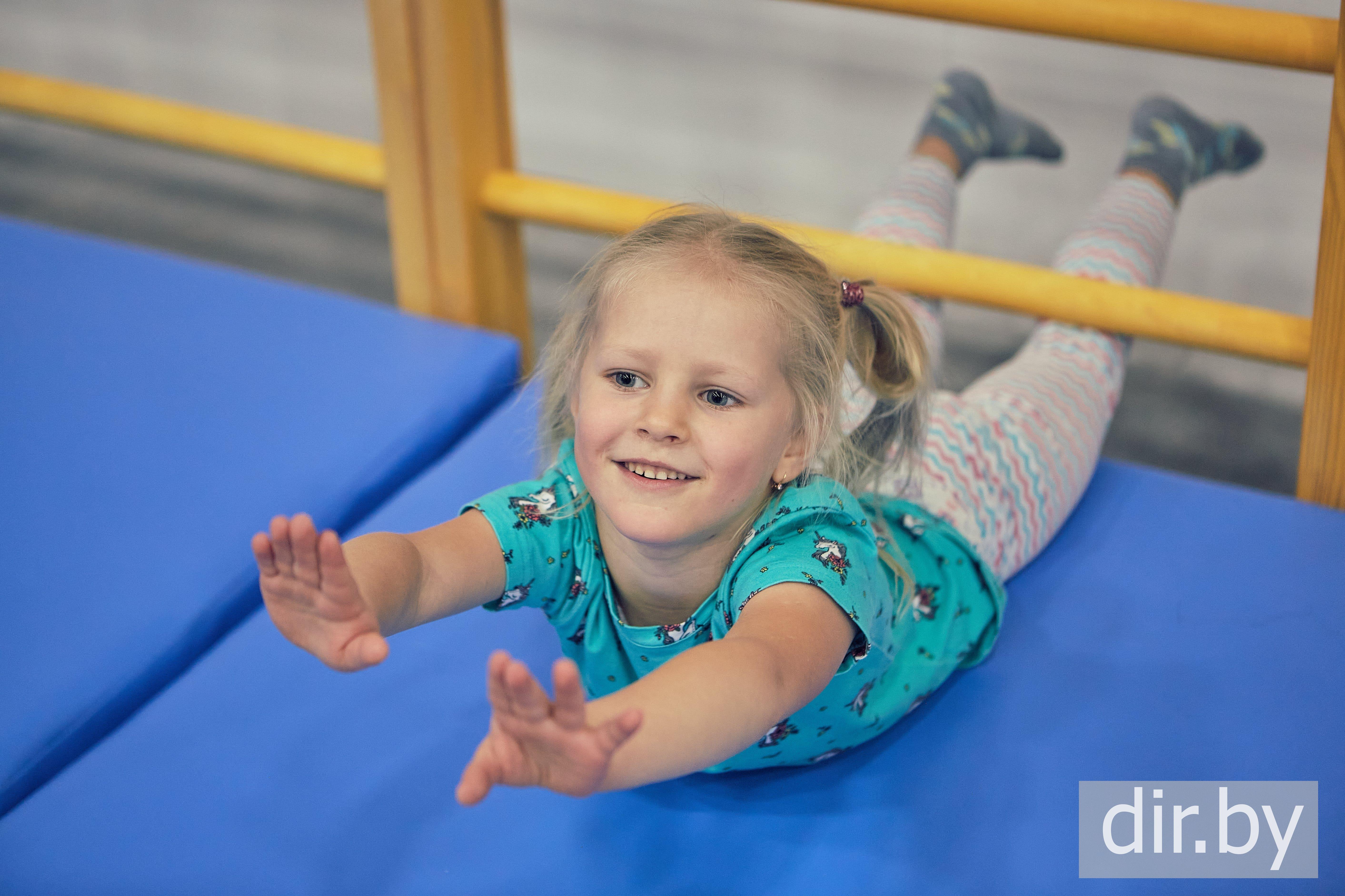 Детская гимнастика в Минске.<BR> Место: Golden kids,  г. Минск