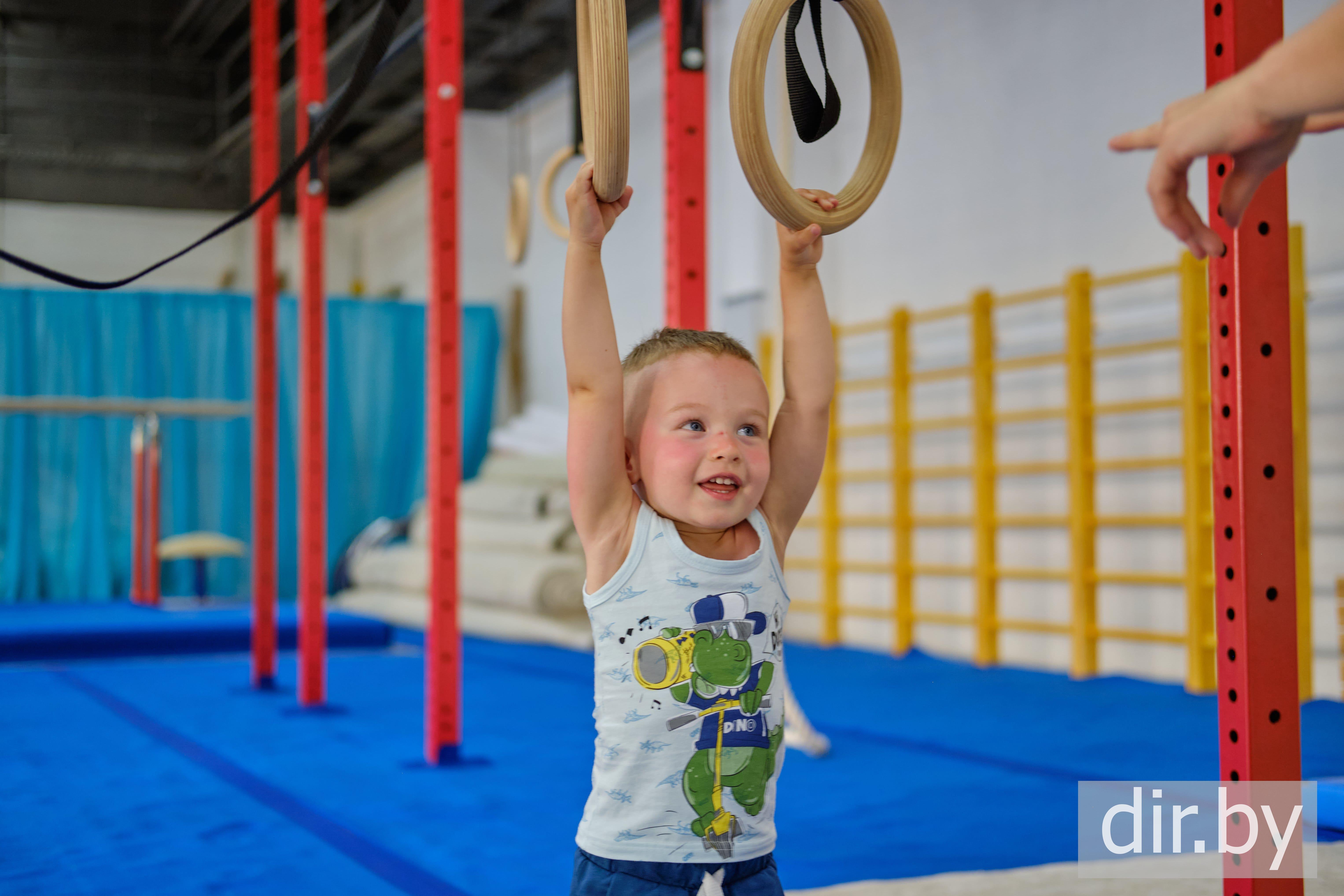 Детская гимнастика в Минске.<BR> Место: Golden kids,  г. Минск