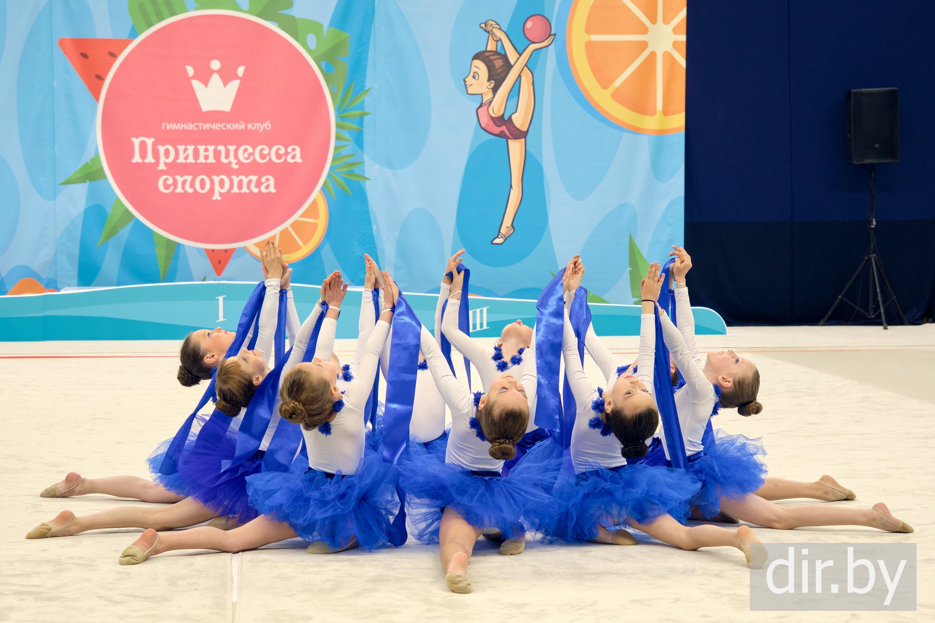 Эстетическая гимнастика с предметом.<BR>.<BR> Место: Клуб "Принцесса спорта",  г. Минск