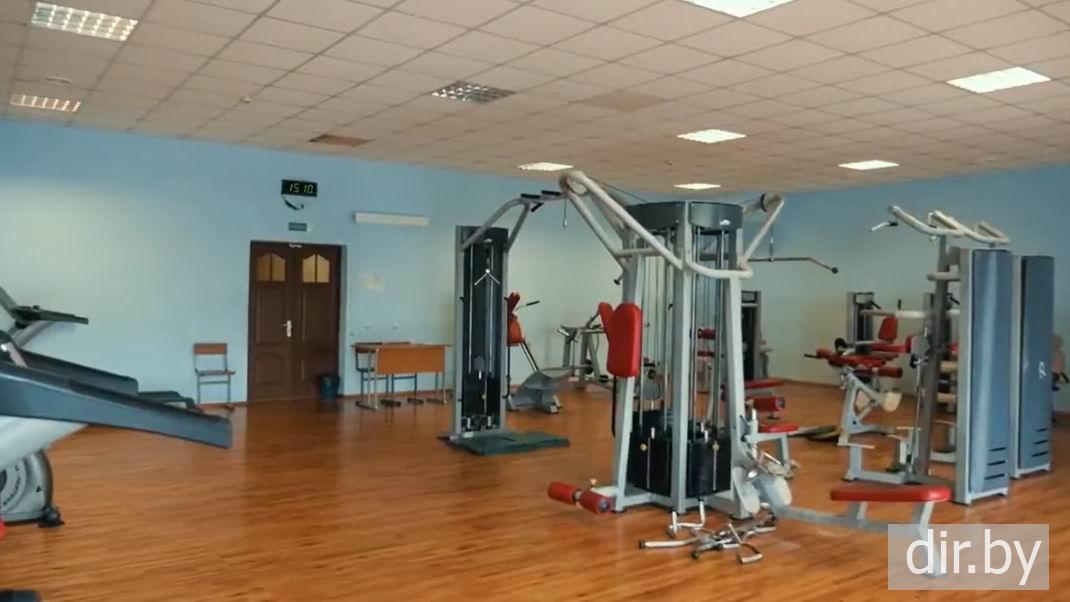 Занятия в тренажерном зале.<BR> Место:  Спортивный комплекс ПолесГУ  г. Пинск