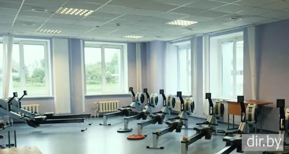 Занятия в тренажерном зале.<BR> Место:  Спортивный комплекс ПолесГУ  г. Пинск
