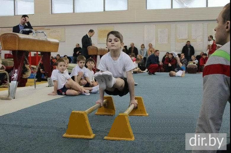 Гимнастика для детей.<BR> Место:  СДЮШОР по спортивной гимнастике Кольца Славы  г. Минск<BR>май 2025