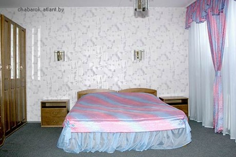  Спальня в двухместном двухкомнатном номере  Люкс  