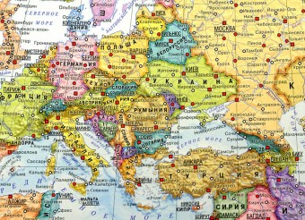 Болгария на карте мира