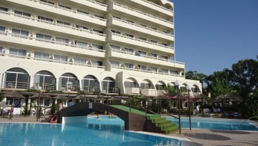 внешний вид отеля Olympos Beach 4* остров Родос  Греция 