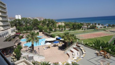 территория отеля Olympos Beach 4* остров Родос  Греция 