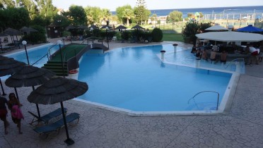 бассеин отеля Olympos Beach 4* остров Родос  Греция 