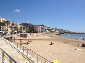 Пляж Sitges